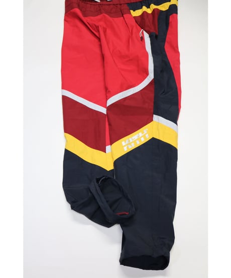 KITH Colorblocked Track Pant Red Multi Size L