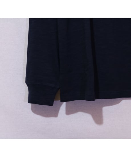 KITH JFK SLUB JERSEY L/S TEE Navy Size M