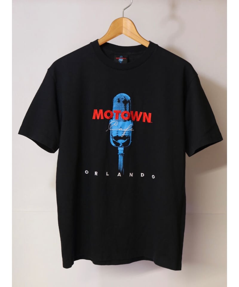 古着】MOTOWN CAFE ORLANDO S/S Tee Black Size M |