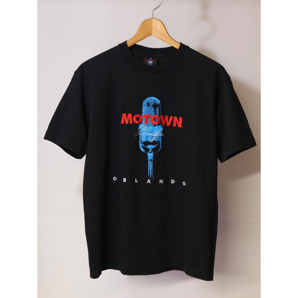 古着】MOTOWN CAFE ORLANDO S/S Tee Black Size M |