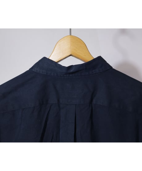 【古着】POLO RALPH LAUREN BD SHIRT Navy Size XXL