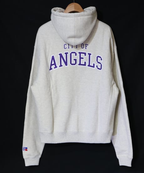 KITH × RUSSELL ATHLETIC × VOGUE City of Angels Hoodie OFF WHITE Size M