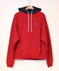 KITH WILLIAMS III CONTRAST HOODIE CHILI PEPPER Size L