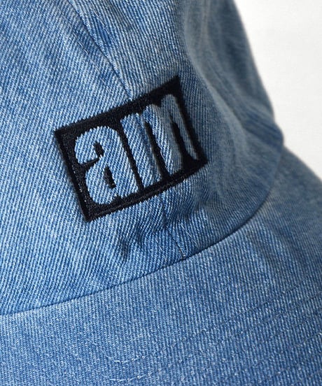 am (after midnight nyc) LOGO DAD HAT DENIM <FREE>