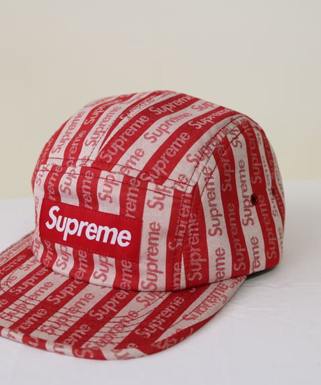 Supreme Jacquard Logo CAP (Red)