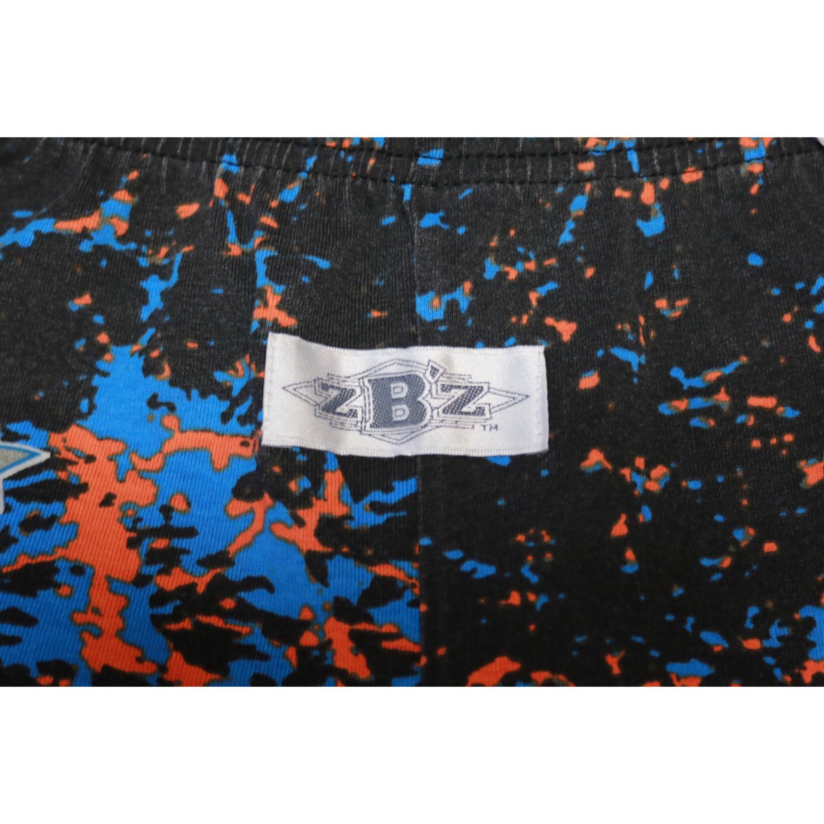 古着】ZUBAZ NY KNICKS PANTS Black/Splatter Size M