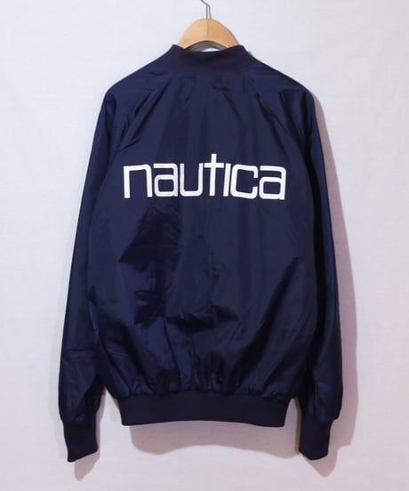 【古着】NAUTICA NYLON JACKET NAVY Size L