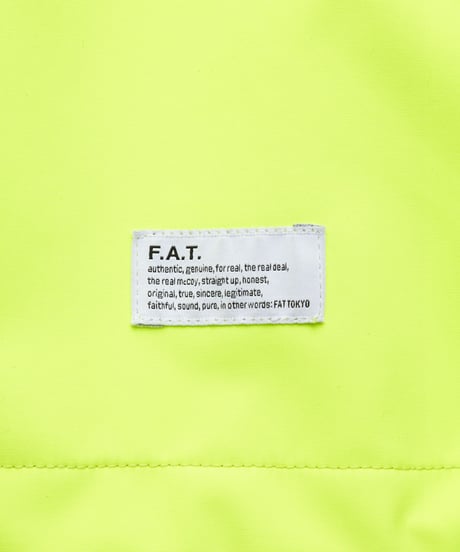 FAT  TRON マウンテンパーカー (NEON YELLOW)