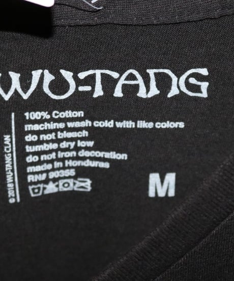 WU-TANG S/S Tee Black Size M