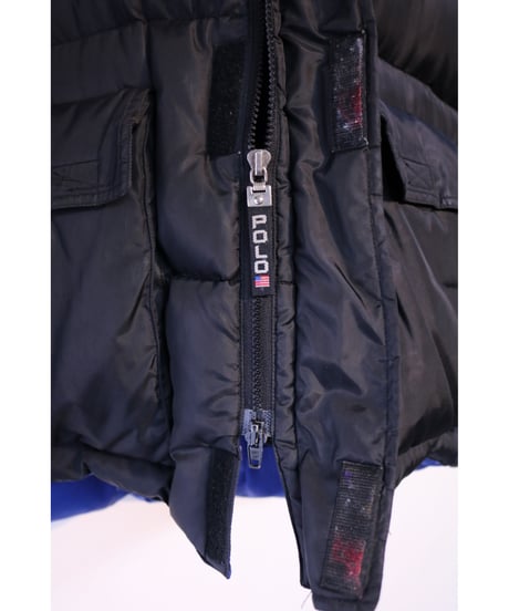 【古着】POLO RALPH LAUREN DOWN JACKET Black Size M