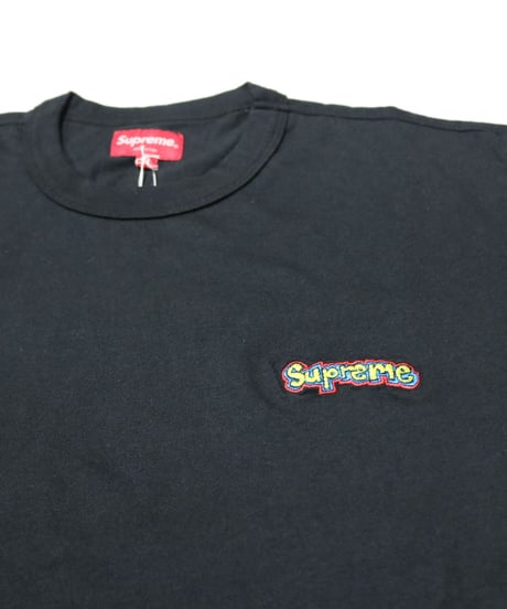 Supreme 2017SS RINGER TEE BLACK L