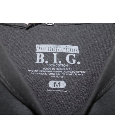 THE NOTORIOUS B.I.G. READY TO DIE Tee Black Size M