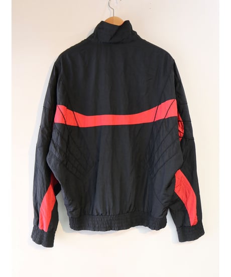 【古着】NIKE AIR JORDAN NYLON JACKET Black/Red Size M
