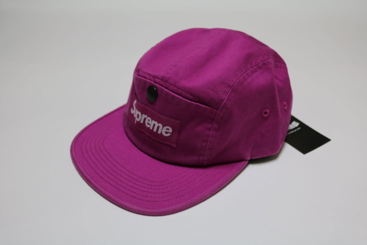 帽子 Supreme Snap Button Pocket Camp Cap 18aw Supreme Snap Button Pocket Camp Cap (FW18) - $54