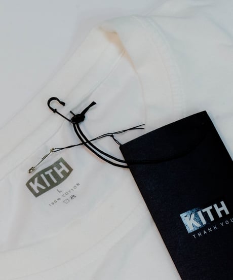 KITH MINI CHEST BOX LOGO TEE WHITE <L>