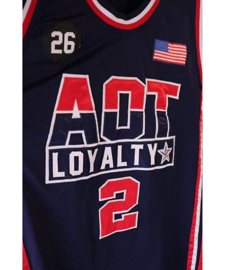 【古着】AOT BASKETBALL SHIRT Navy/Red