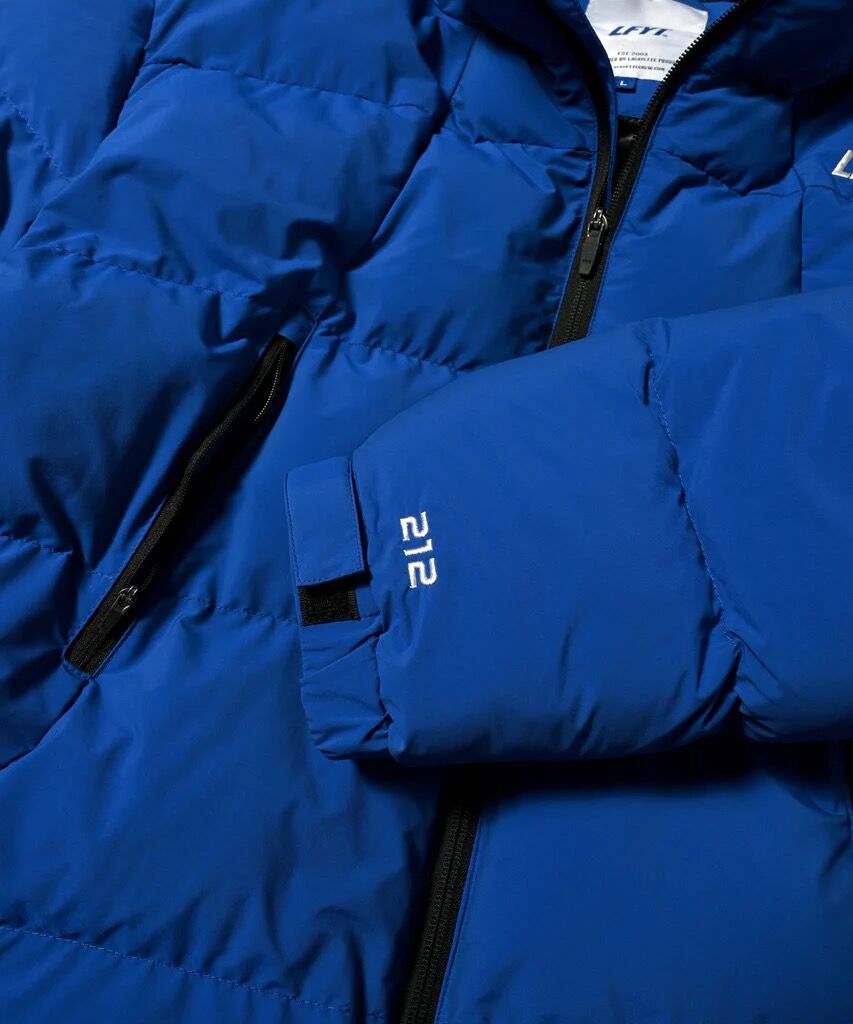 LFYT X-TREAM LOGO PUFFER JACKET BLUE Size L | N LFYT X-TREAM LOGO PUFFER JACKET BLUE Size L | N
