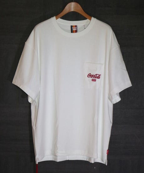 KITH x COCA-COLA POCKET TEE WHITE XL