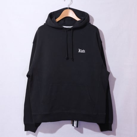 KITH COMPACT KNIT WILLIAMS Ⅲ HOODIE Black Size L