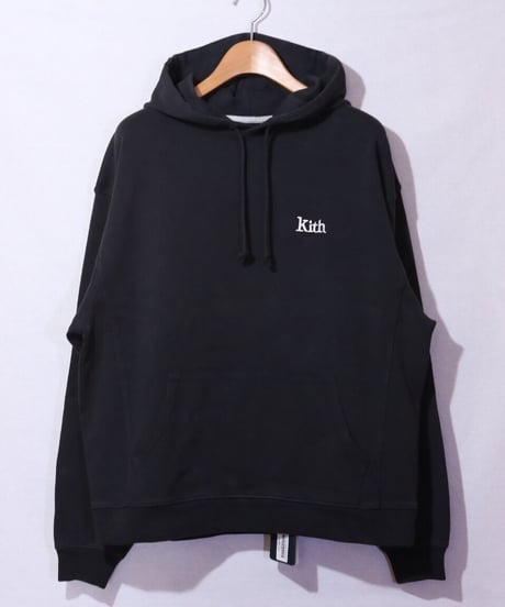KITH COMPACT KNIT WILLIAMS Ⅲ HOODIE Black Size L