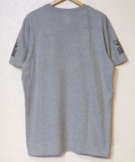 ADIDAS LITE WORK S/S T GREY Size US XL