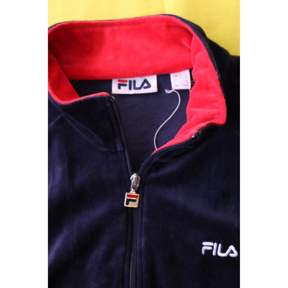 Retro fila sales tracksuit tops