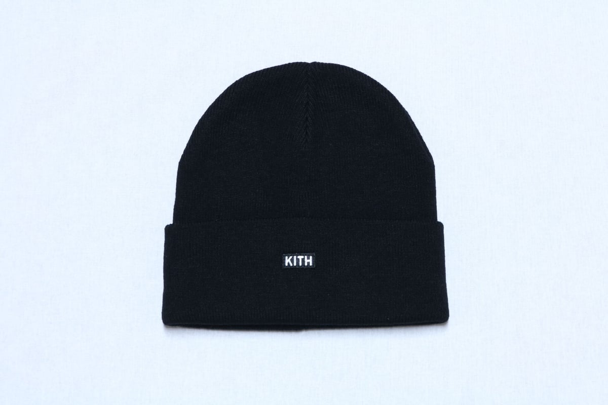 KITH CLASSIC DOCK BEANIE Black