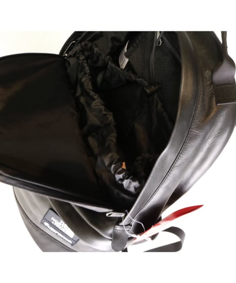 SUPREME x THE NORTH FACE LEATHER BACKPACK BLACK