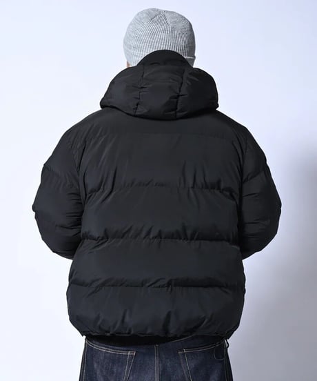 LFYT X-TREAM LOGO PUFFER JACKET BLACK