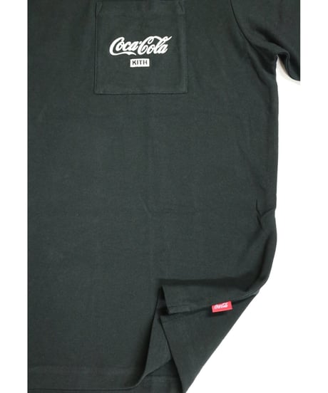 KITH x COCA-COLA POCKET TEE BLACK L