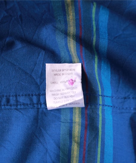 【古着】MNWKA Mishka Stripe BD Shirts Blue Size XXL