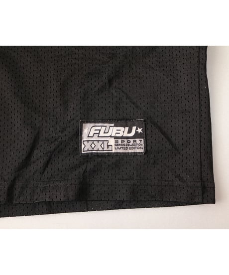 【古着】FUBU GAME SHIRT Jersey Top Black Size L