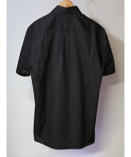 【古着】BURGER KING S/S BUTTOM DOWN SHIRT Black Size US L / ASIA XXL