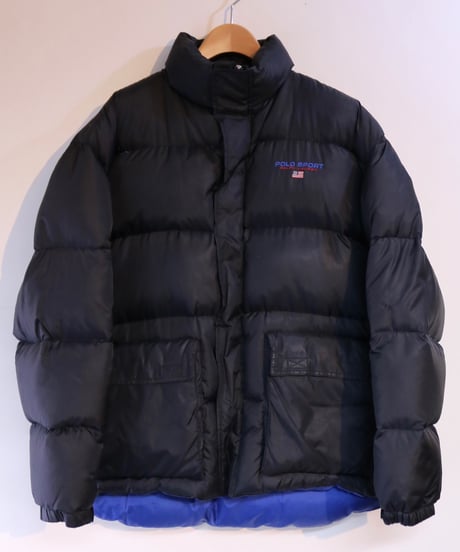 【古着】POLO RALPH LAUREN DOWN JACKET Black Size M