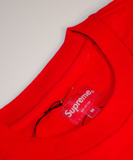 Supreme ポケ付きTシャツ（レッド）