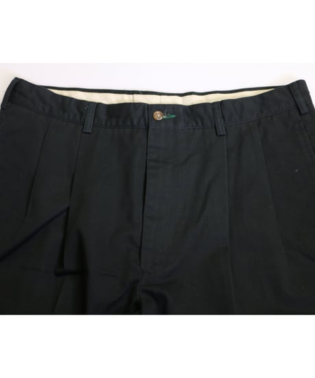 【古着】TOMMY HILFIGER CHINO PANTS Black Size 36/30
