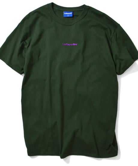 Lafayette ラファイエット SMALL LOGO TEE 半袖 Tシャツ DARK GREEN ダークグリーン