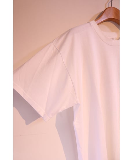 【古着】HANES LAZY FLAMINGO Tee White Size L