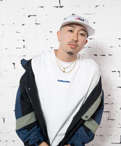 LAFAYETTE SMALL LOGO Tee NAVY XL