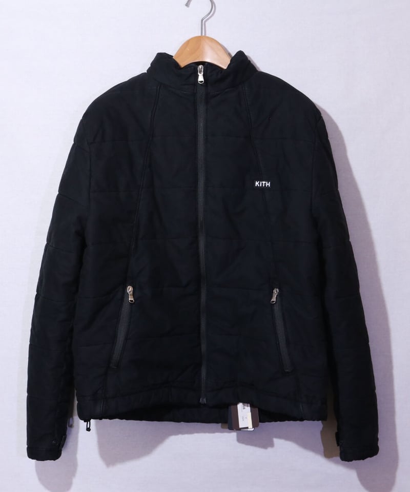Kith MA-1ジャケット 黒 KITH GRESHAM QUILTED LINER JACKET Black Size M