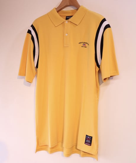 【古着】POLO JEANS SHIRT Yellow L