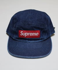 Supreme Camp Cap DENIM Blue 2018SS