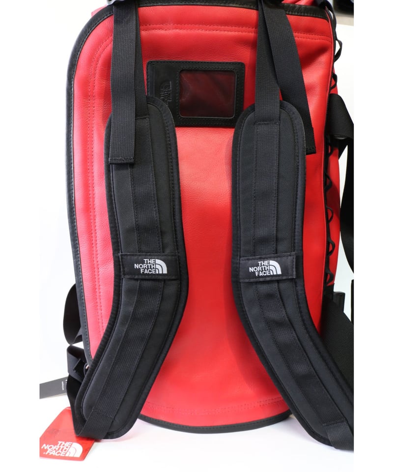 SUPREME x THE NORTH FACE LEATHER BOSTON BAG RED SUPREME x THE NORTH FACE LEATHER BOSTON BAG RED