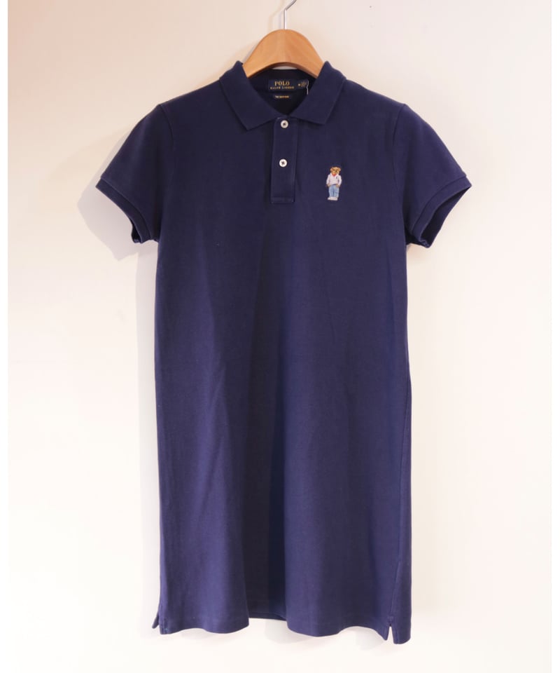古着】POLO RALPH LAUREN ポロシャツ ワンピース Navy Size M | 古着】POLO RALPH LAUREN ポロシャツ ワンピース Navy Size M |