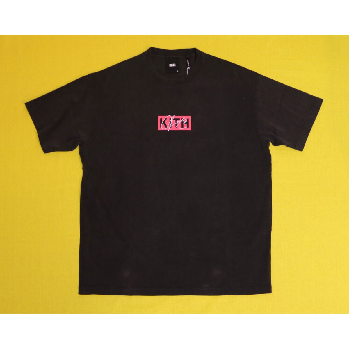 ☆ KITH WOMENS x AALIYAH classic logo tee コラボTシャツ ☆ KITH x RW x AALIYAH CLASSIC LOGO VINTAGE T Blac