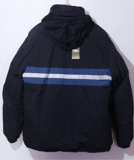 【古着】NAUTICA DOWN JACKET REVERSIBLE Black/Yellow Size XL