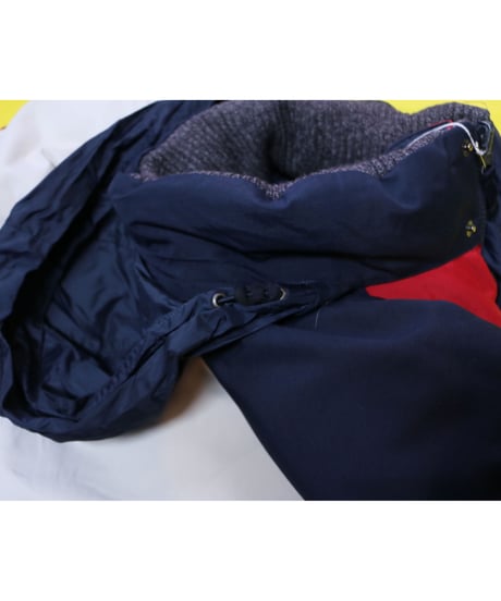 【古着】NAUTICA REVERSIBLE DOWN JACKET Red/Navy/White Size L