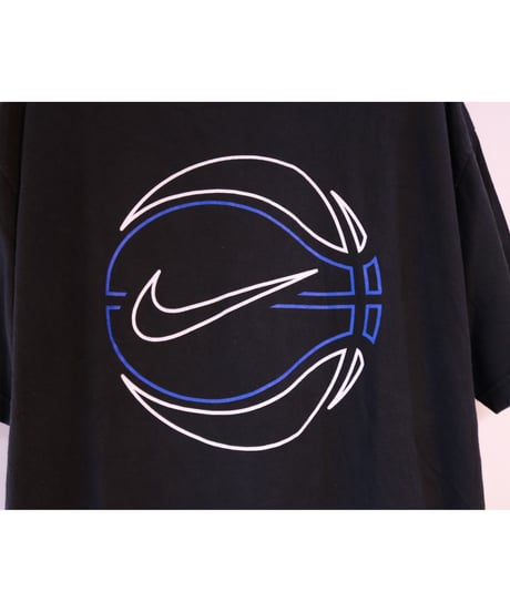 【古着】NIKE BASKETBALL Tee Black Size XL