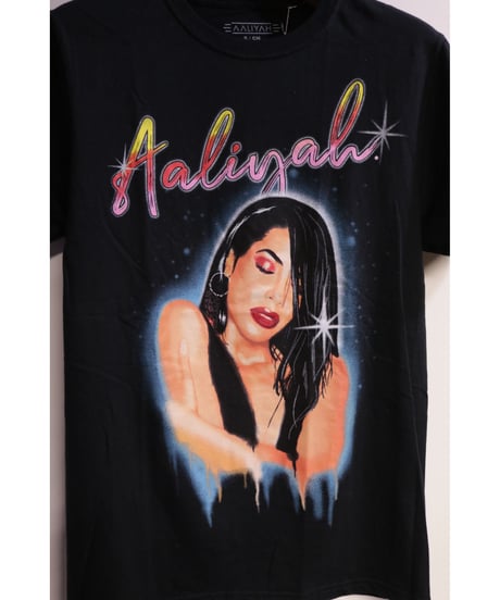 【古着】AALIYAH T Black Size S