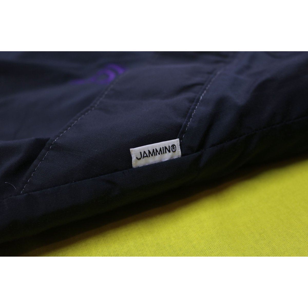 古着】JAMMIN QUILTED NYLON JACKET Purple/Green/B